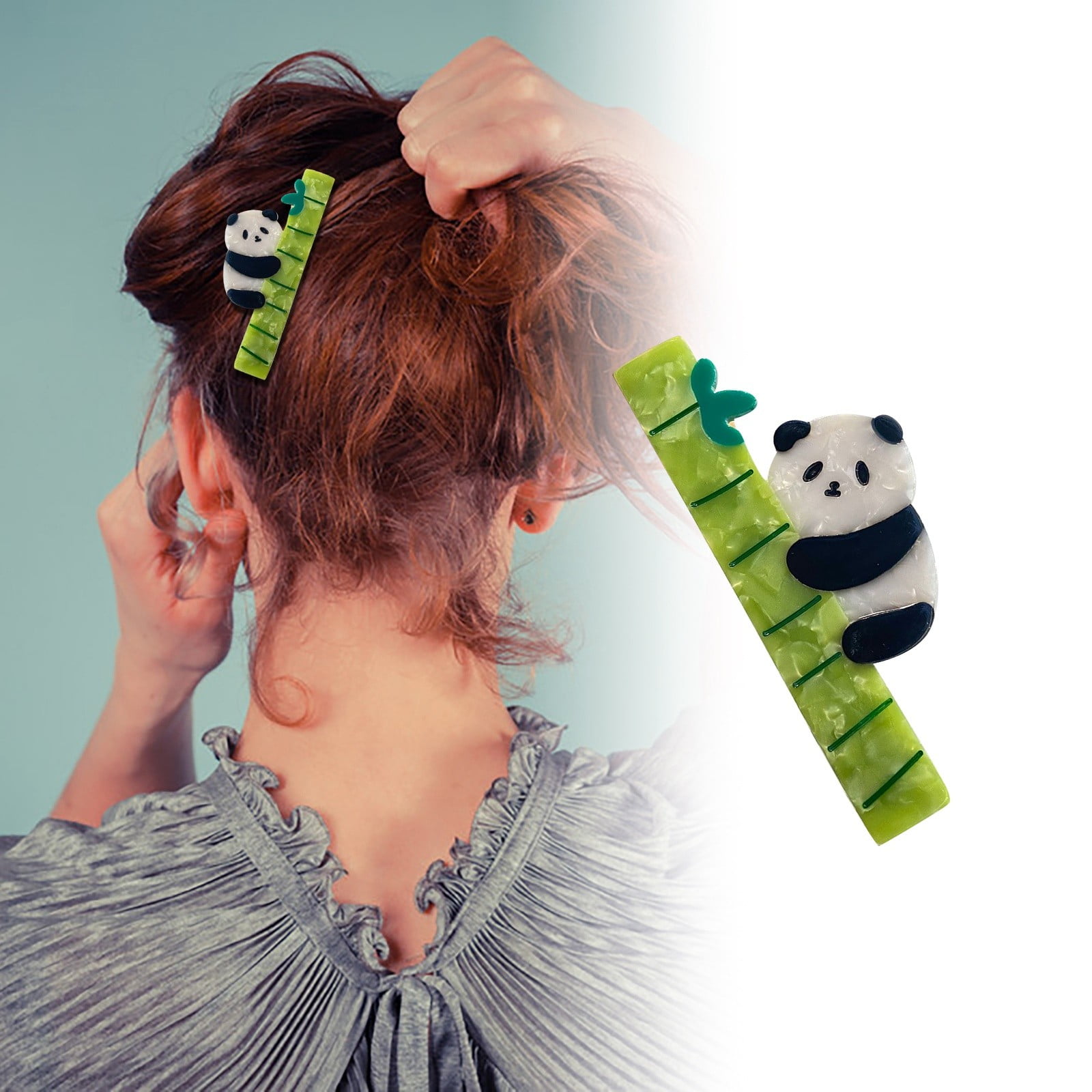 LUODU Mini Love Dolls Hair Barrette Clips for Girls Vintage Hair Clips