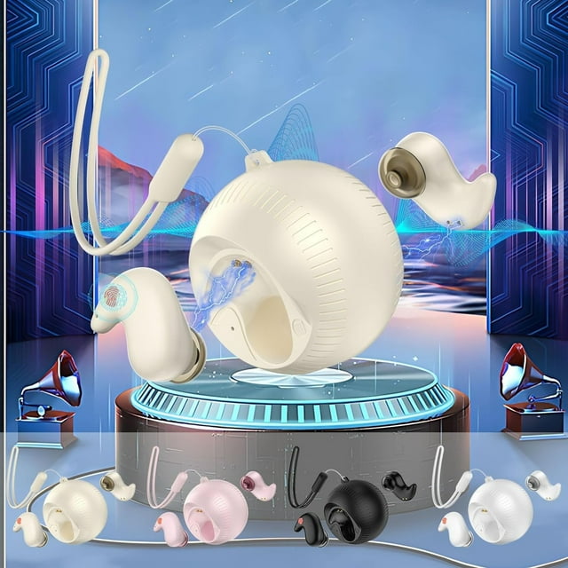 LUODU Phone Earbuds with Microphone Cat Earbuds Noise Canceling Earbuds