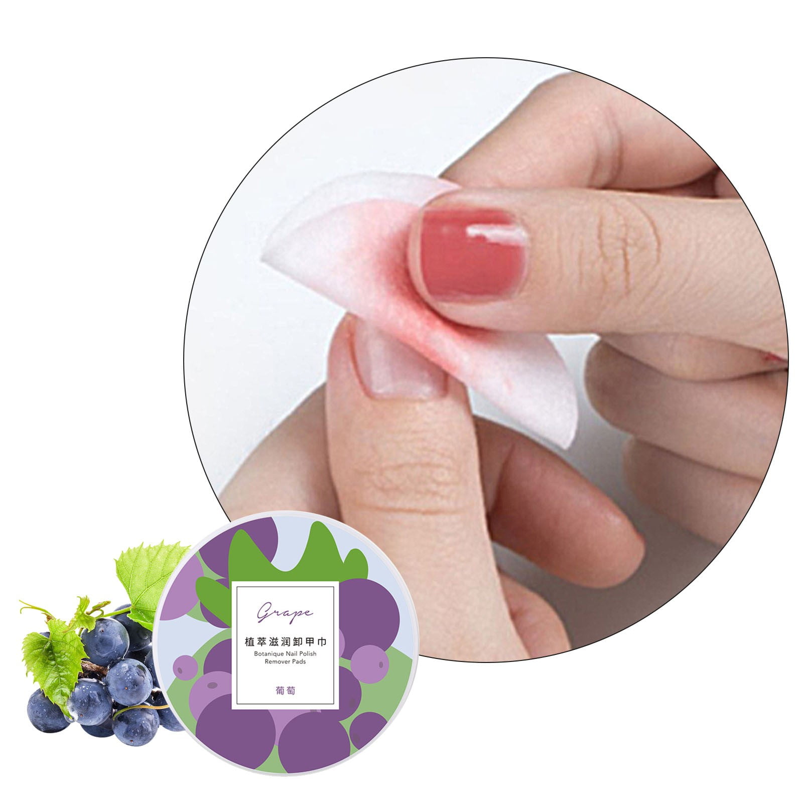 LUODU Polish Remover for Dip Nails Acrylic Gel Nail Remover Toe Clips