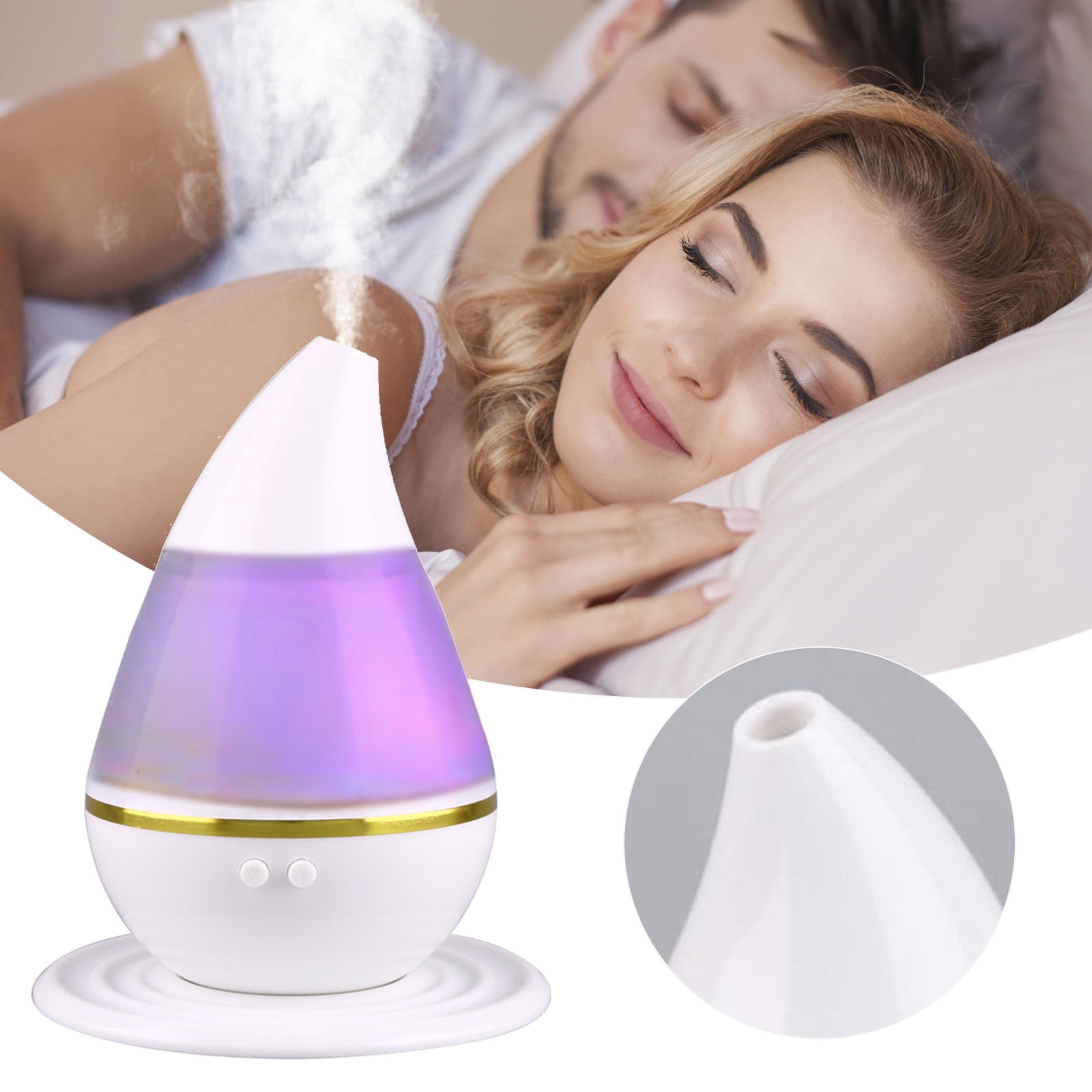 LUODU Room Humidifiers for Large Areas Smart Bedroom Warm Humidifiers