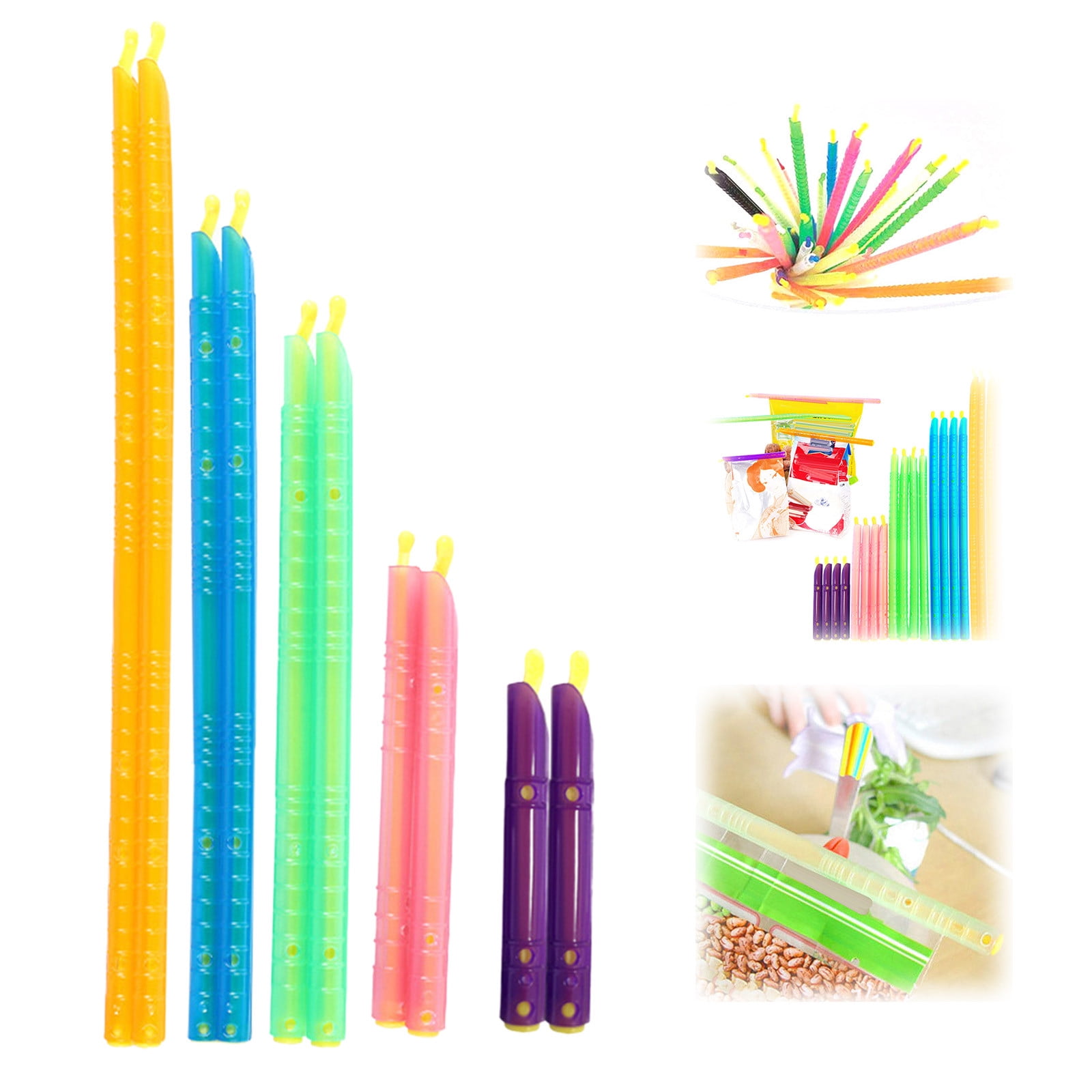 LUODU Talking Bag Clip Dog Chip Clips Clothes Clips Clip Heavy Duty Snack Grips Clip for Food