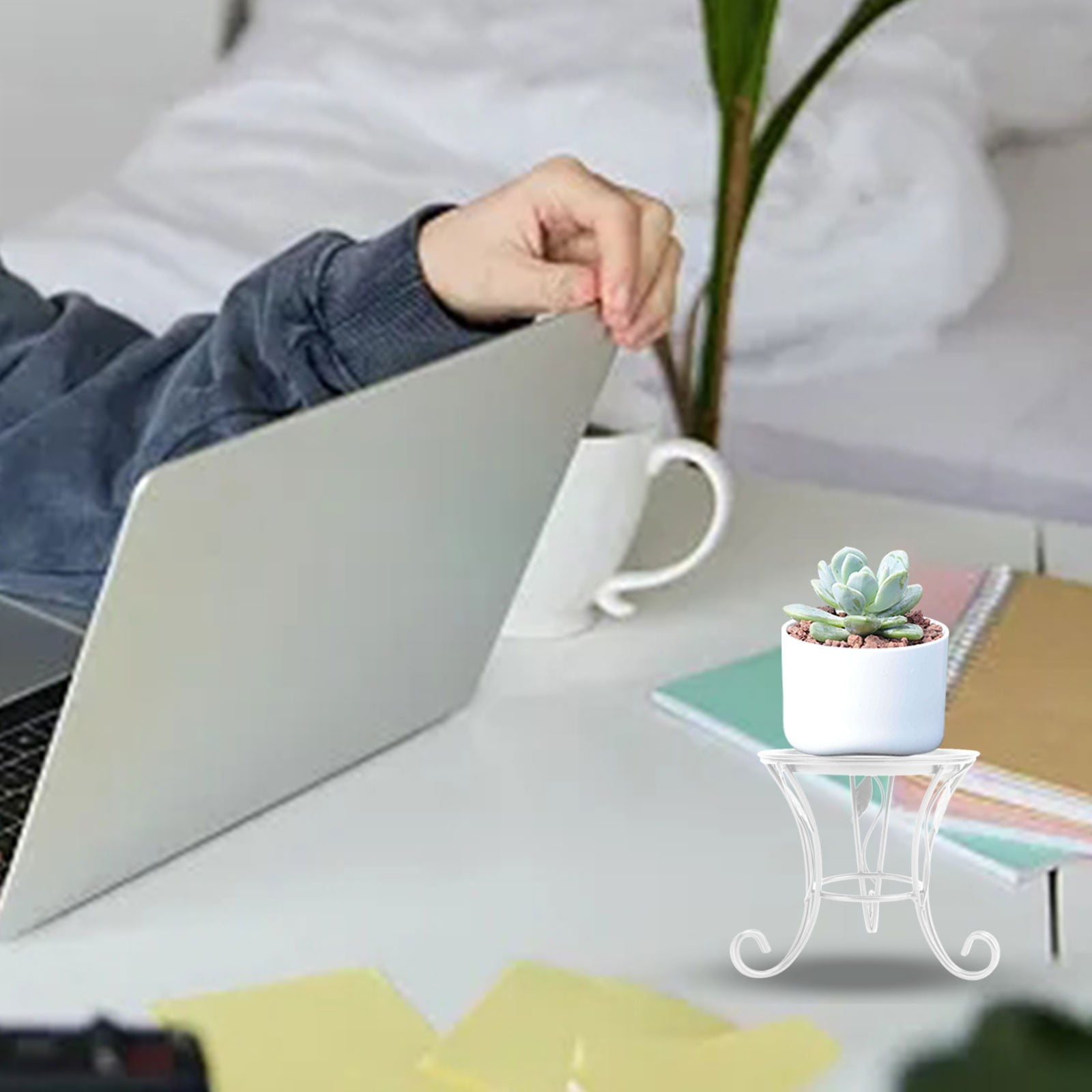 LUODU Tall Vase Large Garden Bulk Variety Pack 4 5 6 Flower Pot Set