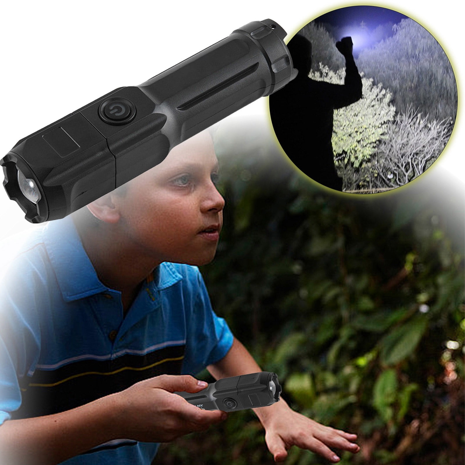 LUODU Torch Lights for Kids Work Head Light Shower Head Light up Color