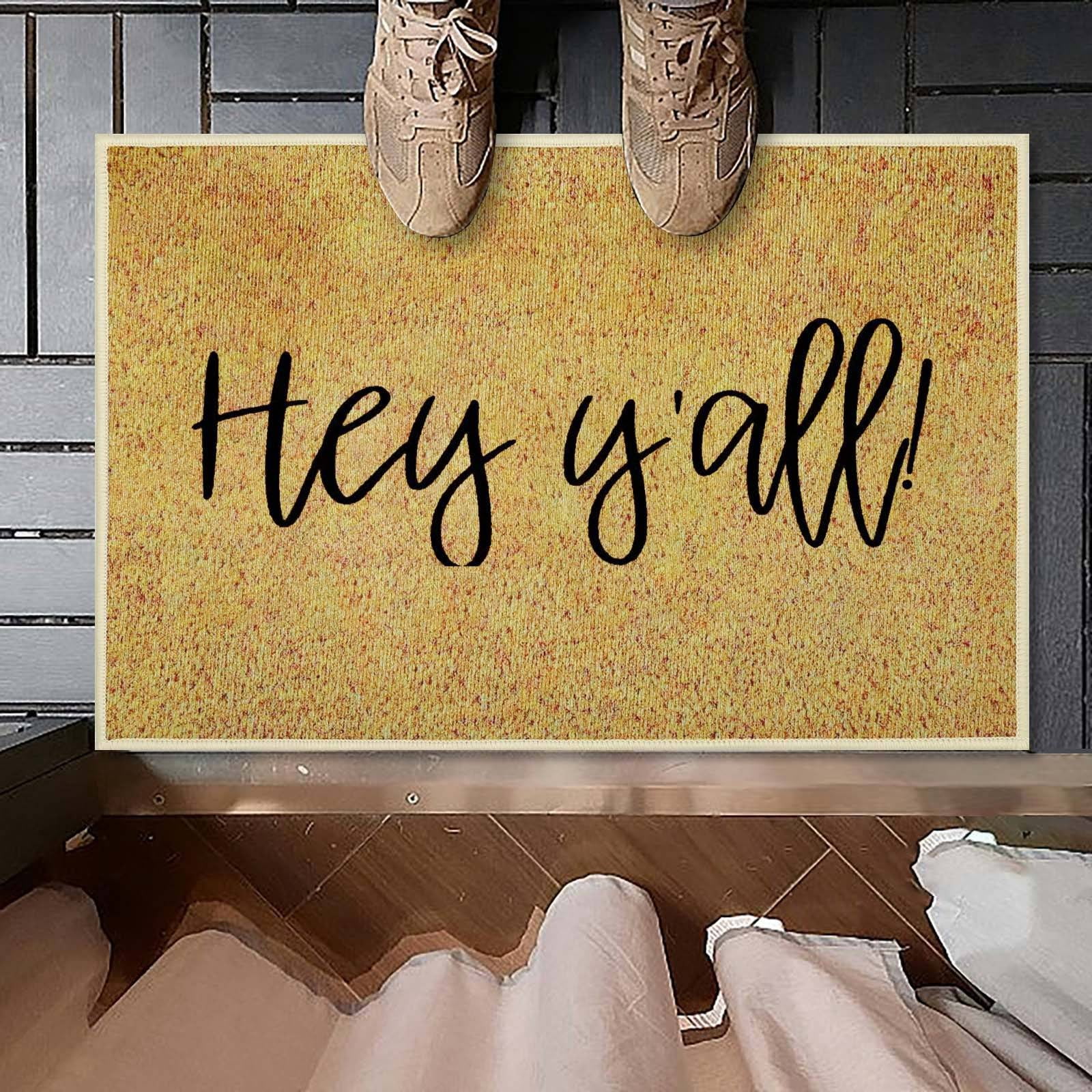 LUODU Valentine’s Day Funny Doormat Warm Mat Gift Doormats