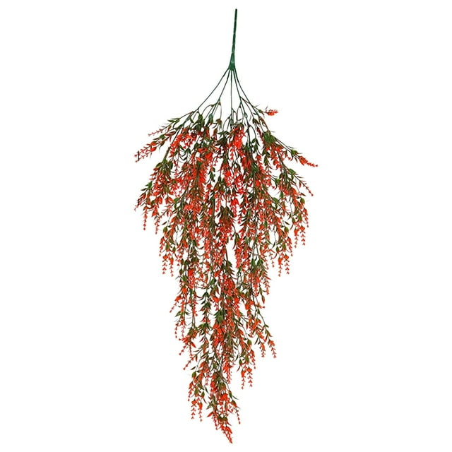 LUODU Wedding Flower Stand Artificial Flower Spray Coral Artificial