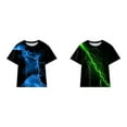 thumbnail image 1 of LUOGENLI 2 Pack Boys Shirts Size 10-12 Dressy Toddler Boys Girls Shirt Fashion Cool 3D Prints Shirt Gift Trendy Kid Shirt Kid T Shirt Funny Youth Shirt Top Boys Shirts 5T Long Sleeve 140, 1 of 4