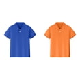 thumbnail image 1 of LUOGENLI 2 Pack Boys Shirts Size 5/6 Kids Boys Girls Short Sleeve Shirt Button Closure Comfortable & Soft Fabric Boys Shirts Size 8-9 Boys Shirts Size 6 Long Sleeve M, 1 of 6