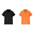 thumbnail image 1 of LUOGENLI 2 Pack Boys Shirts Size 5-6 Toddler Kids Boys Girls Short Sleeve Shirt Button Closure Comfortable & Soft Fabric Boys Shirts Size 14-16 Cotton Boys Shirts Size 7 XXL, 1 of 7