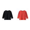 thumbnail image 1 of LUOGENLI 2 Pack Boys Shirts Size 5/6 Toddler Kids Girls Boys Long Sleeve Basic T Shirt Casual Tees Shirt Tops Solid Color Boys Shirts Size 14-16 Soccer Boys Shirts Size 14-16 Youth Sets 130, 1 of 3