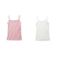 thumbnail image 1 of LUOGENLI 2 Pack Kids Girls Summer Camisole Casual Cute Print Tank Top Undershirt Breathable Shirts for Girls 10-12 Trendy Summer 110, 1 of 5