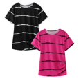 thumbnail image 1 of LUOGENLI 2 Pack T Shirts Christmas Shirts for Girls 8-10 White Knot Tunic Button Short Girls Sleeve Tshirt Casual Tops Front Blouse Tee Kids Girls Tops Shirts for Girls 8-10 S, 1 of 8