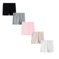 thumbnail image 1 of LUOGENLI 3 Pack Girl Bras No Underwire Kids Girls Dance Shorts Solid Color Breathable Bike Shorts Girl Bras Push Up Plus Size Girl Bras No Underwire Pack 160, 1 of 4