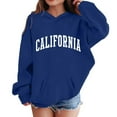 thumbnail image 1 of LUOGENLI Boys Hoodies Size 12-14 Youth Girls Hoodies and Sweatshirts for Girls Cute Long Sleeve Pullover Sweatshirt for Kids Casual Comfortable Wear for Daily Activities Navy Size 5-6 Years, 1 of 4