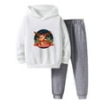 thumbnail image 1 of LUOGENLI Autumn 4th of July Outfits for Toddler Boys 6T Toddler Boys Long Sleeve Print Shirt Tops and Pants 2Pcs Child Kids Set&Outfits Autumn 4th of July Outfits for Boy 4T 9-10 Years, 1 of 3