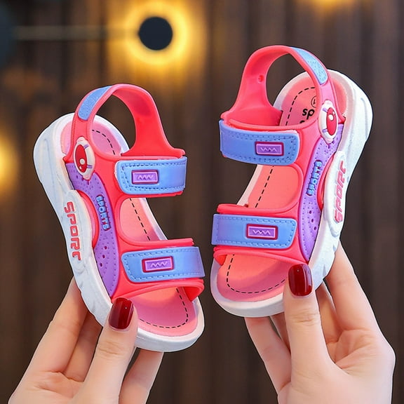 LUOGENLI Boys Sandals Size 2 Brown Boy Fashion Comfortable Beach Sandals with Soft Soles in Summer Boys Sandals Size 5C Boys Sandals Size 5 Wide 23