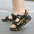 thumbnail image 1 of LUOGENLI Boys Sandals Size 3 Youth Kids Beach Sandals Fashion Soft Sole Sandals Comfortable Open Toe Sandals Outdoor Shoes Boys Sandals Size 2.5 Boys Sandals Size 13 Wide 29, 1 of 8