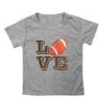 thumbnail image 1 of LUOGENLI Boys Shirts 6 Pack Shirts for Kids Child Short Sleeve Rugby Football Letter Prints T Shirt Boys Girls Fans Gift Tops Boys T Shirts Size 8 White Boys Tshirts 8 Baseball 6-7 Years, 1 of 4
