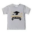thumbnail image 1 of LUOGENLI Boys Shirts Size 6T Kids Summer Short Sleeve T Shirt Graduation Season Cap Print Comfortable Loose Tops Children's Clothing Boys Shirts Size 14-16 Button down 4-5 Years, 1 of 4