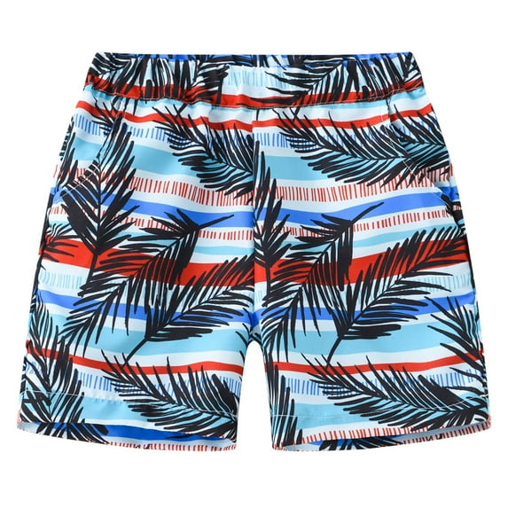 LUOGENLI Boys Shorts Size 12-14 Toddler Boy Girl Print Shorts Overalls Casual Pants for Children Summer Clothes Boys Shorts Size 12 Boys Shorts Size 10-12 Youth Dark Blue 160