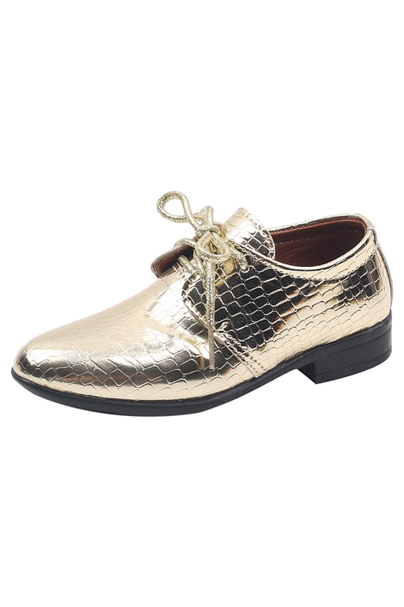 Boys Sneakers Size 5.5 Boys Leather Shoes Four Seasons New Pattern Fashion Simple And Solid Color Comfortable Non Lace Up Pointed Toe Dance Performance Shoes Boys Sneakers Size 6 31