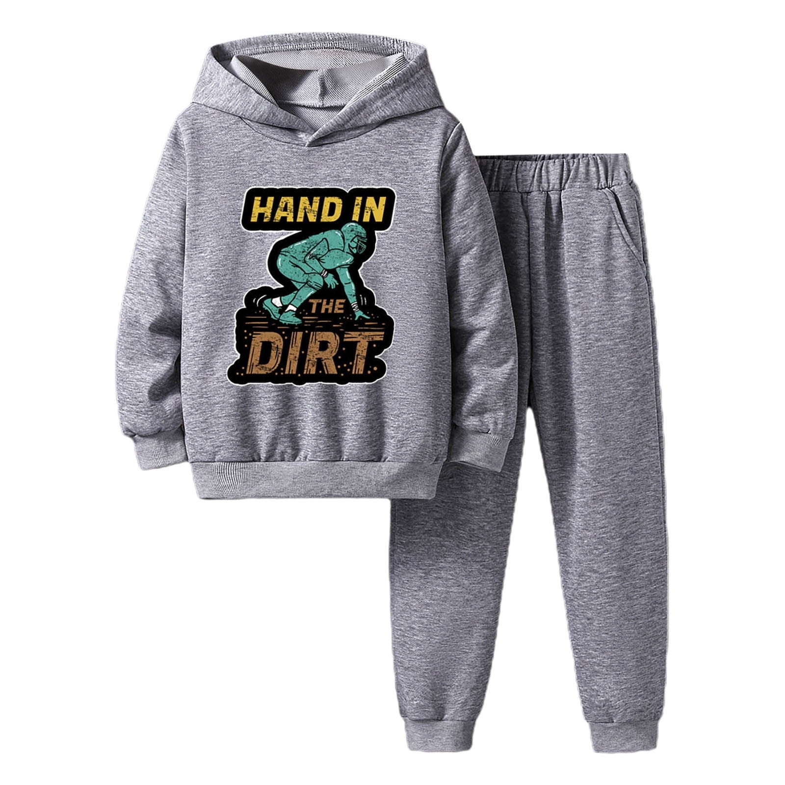 LUOGENLI Boys Suits Size 12 Toddler Boys Long Sleeve Christmas Letter Print Shirt Tops And Pants 2Pcs Child Kids Set&Outfits Fall Winter Clothes Boys Suits Size 5/6 Boys Outfits Size 6 Sets 7-8 Years