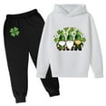 thumbnail image 1 of LUOGENLI Boys Suits Size 7 Slim Kids Hoodie Sweatshirt And Sweatpants Irish Festival Pullover Hoodie Set Tracksuit 2 Piece Outfits Boys Outfits Size 6 Formal Boys Suits Size 8-10 5-6 Years, 1 of 4