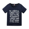 thumbnail image 1 of LUOGENLI Boys T Shirts Size 6T Kids Toddler Children Boys Spring Summer Print Letter Tshirt Clothing Boys Shirts Size 5-6 Youth Boys T Shirts Size 10-12 3-4 Years, 1 of 7