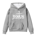 thumbnail image 1 of LUOGENLI Boys Zip up Hoodie Size 6-7 Girls Winter Hooded Sweatshirt Warm Pullover with Pocket for Outdoor Activities Age 4 14 Years Soft Cozy Casual Hoodie Grey Size 13-14 Years, 1 of 4