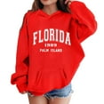 thumbnail image 1 of LUOGENLI Boys Zip up Hoodies Size 10 12 Light Kids Hoodies and Sweatshirts for Girls Comfortable Casual Long Sleeve Hooded Pullover with Letter Prints for Daily Wear Red Size 4-5 Years, 1 of 4