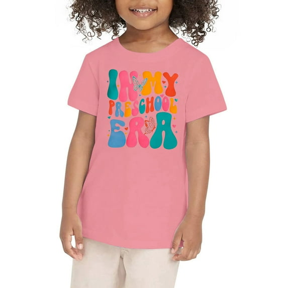 LUOGENLI Comfort Boys Planet Printed Casual Crew Neck Short Sleeved T-Shirt Little Boys Summer Planet Printed Boys Casual T Shirt Tops Boys Shirts Size 12-24 Months