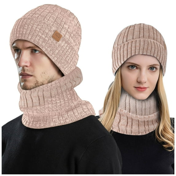 LUOGENLI Trucker Hats Women Trendy Summer Men's and Women's Winter Knitted Windproof Hood Scarf Coif Winter Knit Hat Warm Hats for Adult Trucker Hats Women Trucker Hats Women Blank