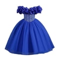 thumbnail image 1 of LUOGENLI Dresses For Girls 12-14 Prom One Shoulder Children's Dress Strap Princess Dress Girl Flower Girl Festival Dress Party Dress Girl Gift Summer Dresses For Girls Size 10-12 9-10 Years, 1 of 5