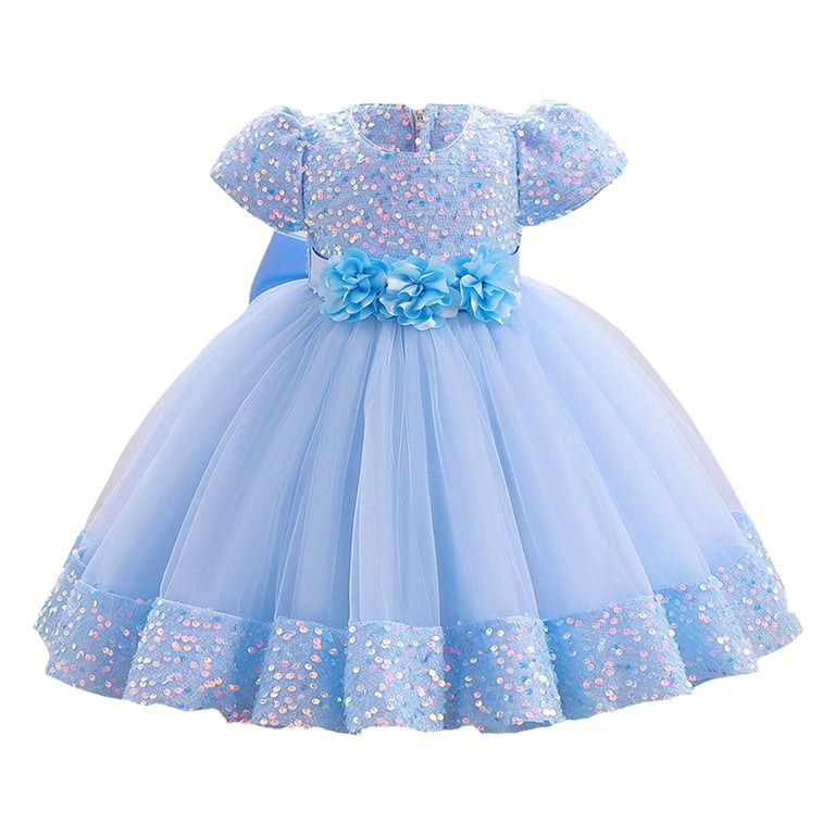 LUOGENLI Dresses for Girls 14-16 Age Girls Summer Color 3D Digital Print  Cute Personality Fashion Princess Dress Fly Sleeve Dress Girls Dresses Size  5/6 Dresses for Girls Sky Blue 5-6 Years - Walmart.com
