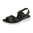 thumbnail image 1 of LUOGENLI Female Womens Sandals with Arch Support Cute Ladies Casual Sandals Solid Color Comfortable Sandals Womens Sandals Dressy Size 11 Womens Sandals with Back Strap 42, 1 of 9