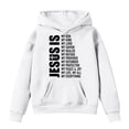 thumbnail image 1 of LUOGENLI Girl Hoodies Girls Hoodies & Sweatshirts Winter Warm Pullover with Hood and Pockets for Outdoor Activities Ages 4 14 Years Boys Hoodies Size 10-12 Youth White Size 13-14 Years, 1 of 4