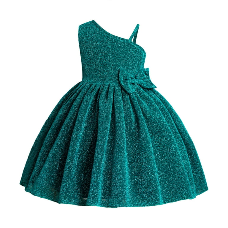 LUOGENLI Girls Dresses Size 10 12 Formal Child Girls Dress Party Bow Knot Sleeveless Gown Dresses Girls Dresses Size 12 13 Girls Skirts Size 10 12 Knee Length 2 3 Years Walmart