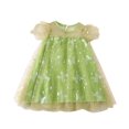 thumbnail image 1 of LUOGENLI Girls Dresses Size 14-16 Party Wear Girls Spun Dress Cute Personality Princess Skirt a Line Skirt Dresses for Girls 10-12 Yellow Dresses for Girls Size 7-8 3-4 Years, 1 of 3