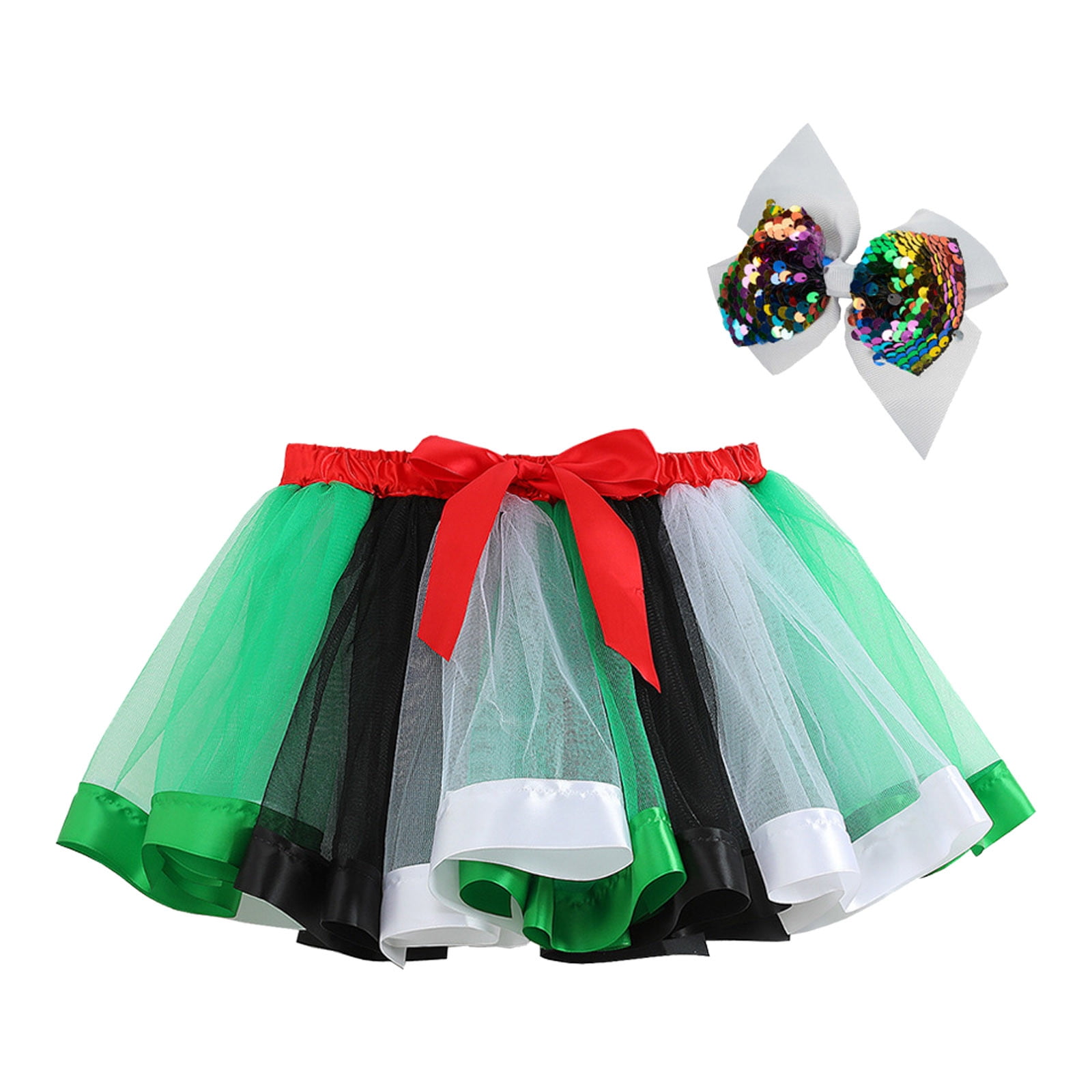 Amazon.com: Panitay 4 Pcs Girls Christmas Costume Red Santa