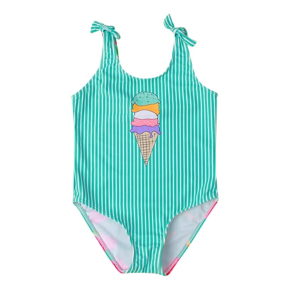 LUOGENLI Girls Easter Swimsuits Size 6 Long Sleeve Swimsuit for Girls Cute Bathing Suit Summer Beach Swimwear for Teen Girls Girls Easter Swimsuits Girls Easter Swimsuits Two Piece Green 120