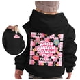 thumbnail image 1 of LUOGENLI Girls Hoodies Size 7-8 Cute Girl's Hoodie Long Sleeve Soft Sweatshirt Graphic Hoody Kids Cute Pullovers Top Clothes for Girls Girls Hoodies Size 14-16 Full Zipper Black 3-4 Years, 1 of 6