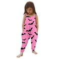 thumbnail image 1 of LUOGENLI Girls Rompers Size 10-12 with Sleeves Girls' Print Tank Jumpsuit Romper with Harem Pants Girls Rompers Size 8 Fall Rompers for Girls Size 7 1-2Years, 1 of 5
