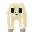 thumbnail image 1 of LUOGENLI Girls Shorts 5T Set Toddler Boys Cute Casual Long Trousers Clothes Cartoon Print Pants High Waisted Pants Outfits Clothes Shorts for Girls 5T-6 Girls Shorts Size 12 Jean Beige 6-12 Months, 1 of 9