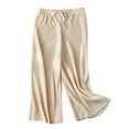 thumbnail image 1 of LUOGENLI Girls Shorts Size 12-14 Youth Girls Wide Leg Pants Lightweight Casual Elastic Waist Straight Leg Loose Trousers for Kids Girls Shorts 4T-5T Girls Shorts Size 10-12 Cargo 10-11 Years, 1 of 5