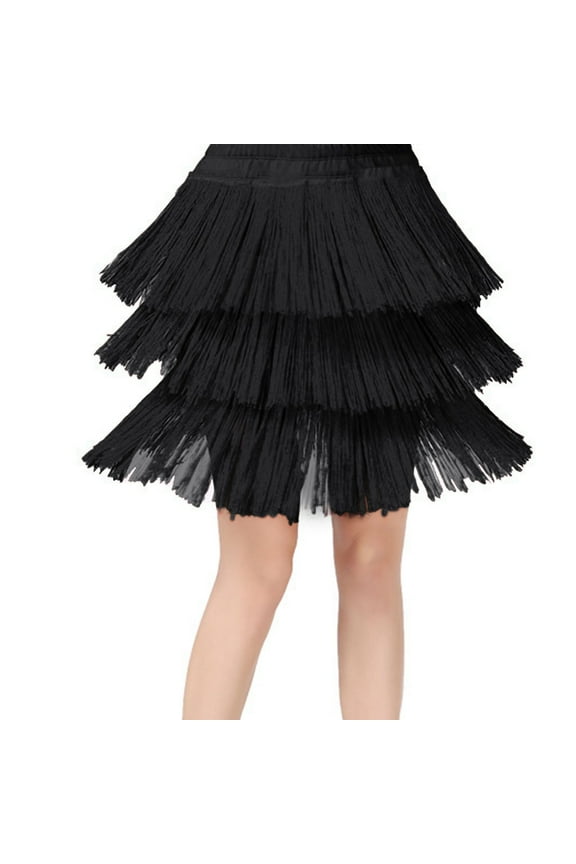 Girls Dresses Size 6-7 Kids Girls Tassel Dance Skirt Latin Ballroom Layered Fringe Dancewear Dresses for Girls 12-14 Blue Girls Dresses Size 8-9 14-15 Years