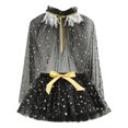 thumbnail image 1 of LUOGENLI Girls Summer Outfits Size 6-9 Months Kids Girls Ballet Skirts Party Tulle Dance Skirt Holiday Party Lacing Tulle Cloak Set 4th of July Outfits for Toddler Girls 4T 9-11 Years, 1 of 5