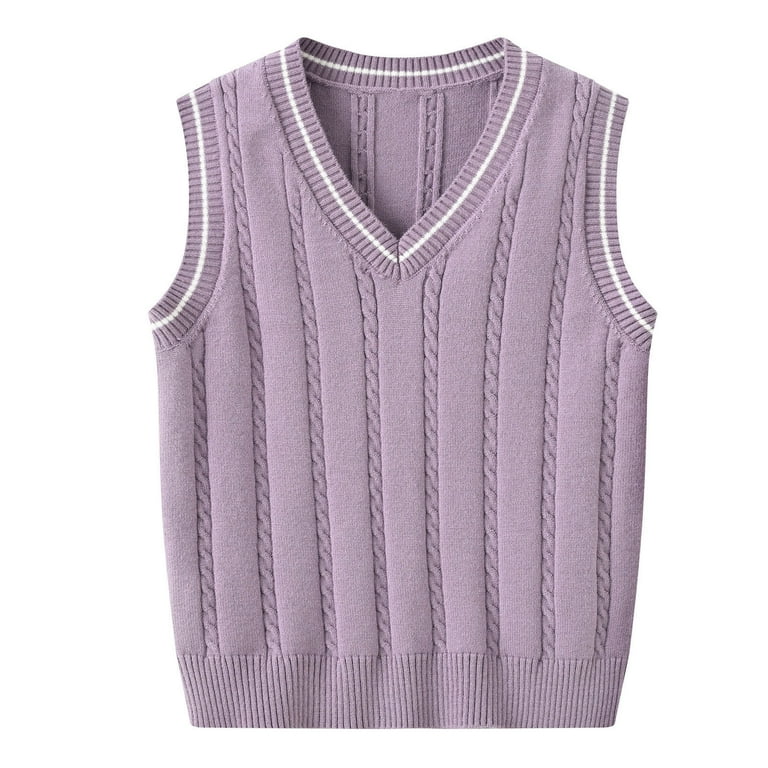 Girls purple vest 2025