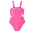 thumbnail image 1 of LUOGENLI Girls Swimsuit Size 8 Girls Swimsuits Bikini Set Kids Cutout Bathing Suit Bikini Fashion Top Two Piece Girls' Swimwear Girls Swimsuit Size 8 Two Piece Red 11-12 Years, 1 of 5