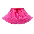 thumbnail image 1 of LUOGENLI Girls Valentine's Day Dresses Size 10-12 Summer Baby Girls Soft Tutu Skirt Toddler Girl Mesh Tutu Bowknot Skirt Girls St. Patrick's Day Dresses Size 7/8 Red 9-12 Years, 1 of 2