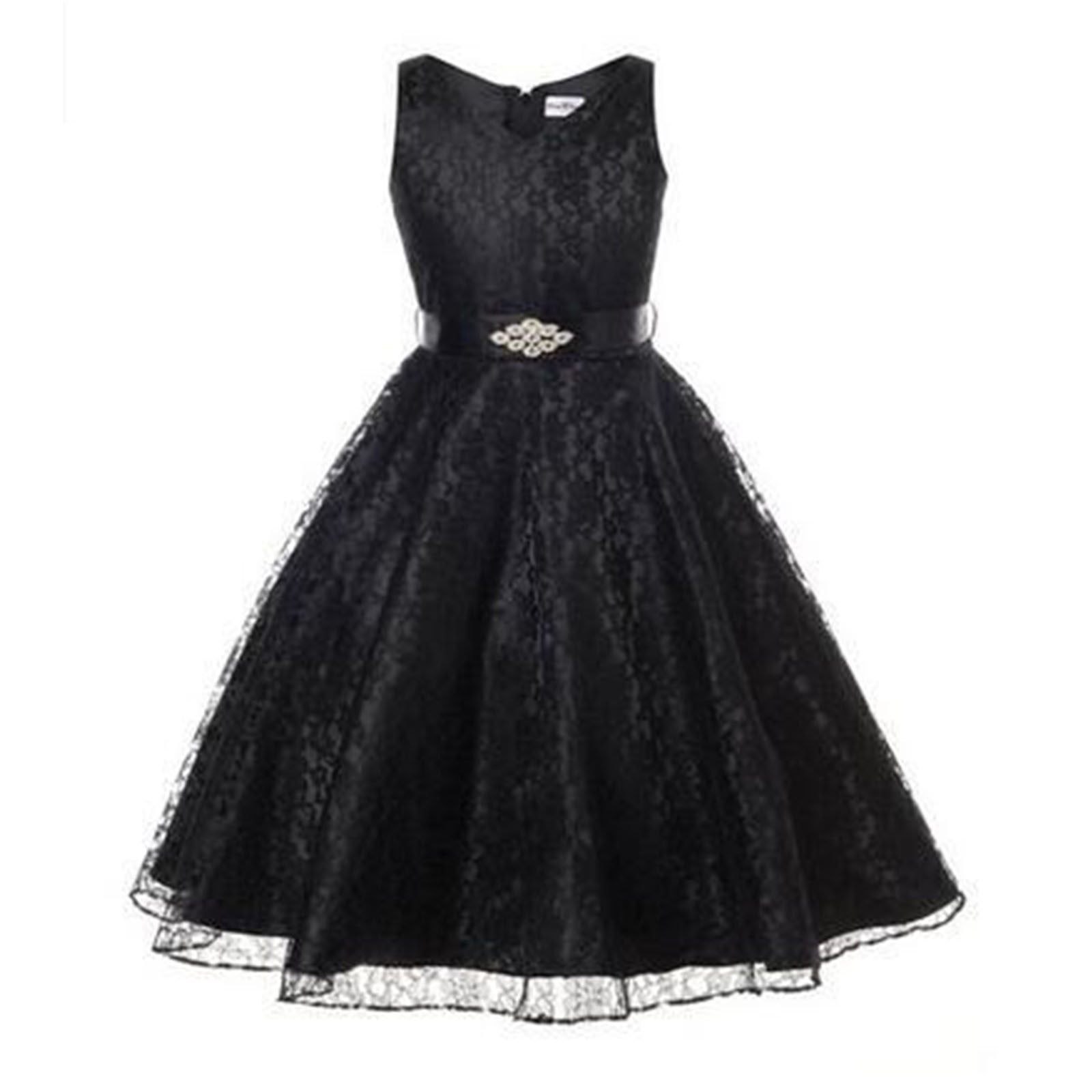 green emerald velvet dress 5th Grade Graduation Dress for Girls main image 0