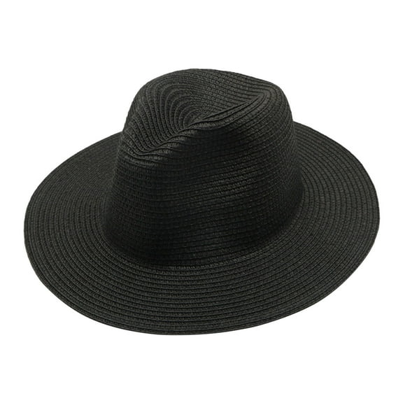 LUOGENLI Hats for Men Snap Back Mesh in Wide Hats for Summer Sunshine Beach Trip and Brown Winter Hats for Women with Ear Cat Mens Hats Fitted Flat Brim Black One Size